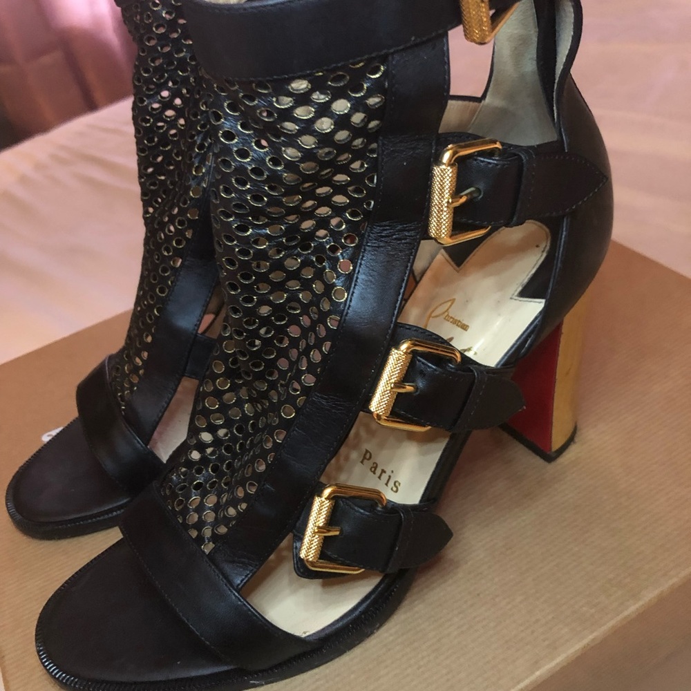 Christian Louboutin Fencing 85 Chalumeau/Calf
